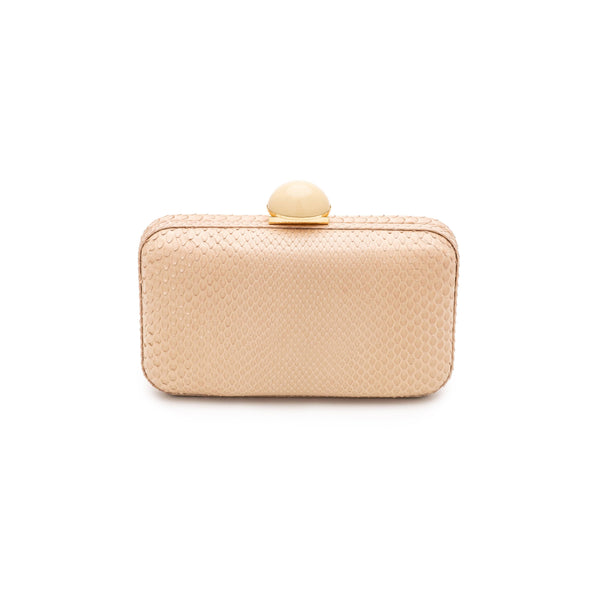 ileana makri Bijoux Clutch Sand