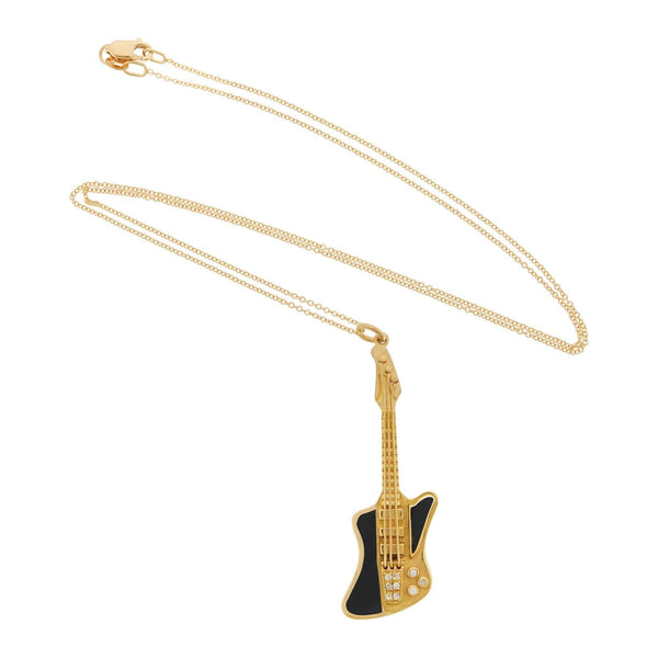 Ileana Makri Black Electric Guitar