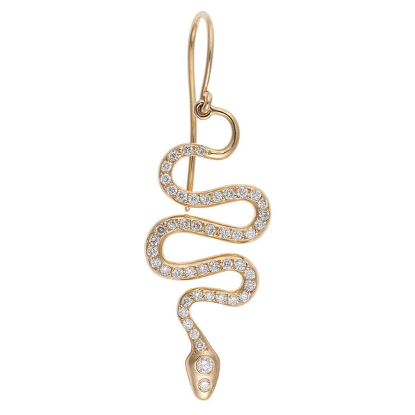 Ileana Makri Black Mamba Earrings P-D-S
