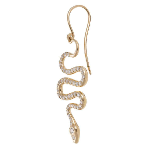 Ileana Makri Black Mamba Earrings P-D-S