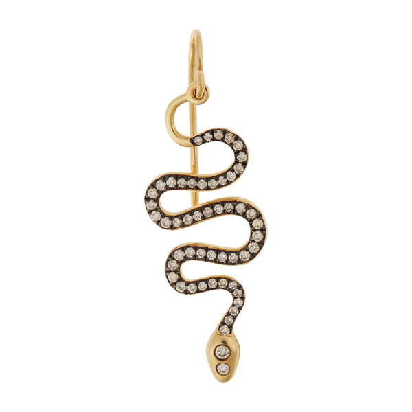 Ileana Makri Black Mamba Earrings Y-Oxs-Chd-S