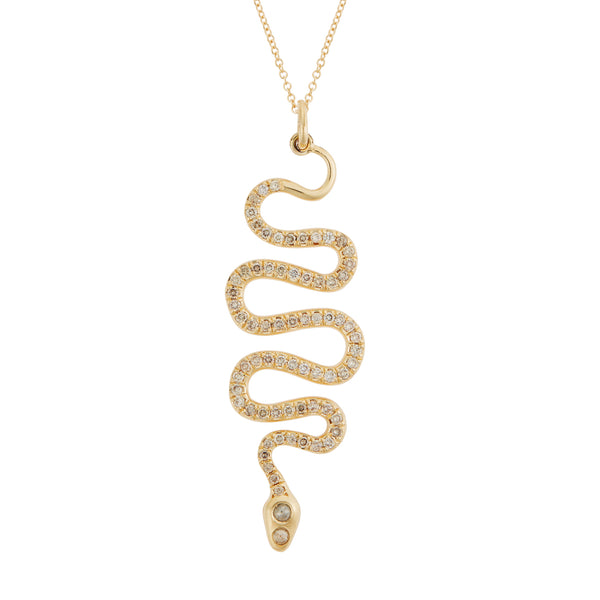 ileana makri Black Mamba Pendant Y-CHD-RDS