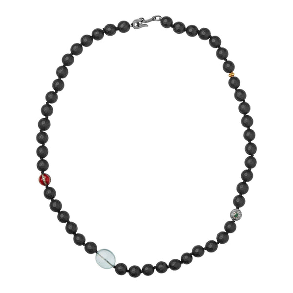 ileana makri Black Onyx Necklace 31 (45cm)