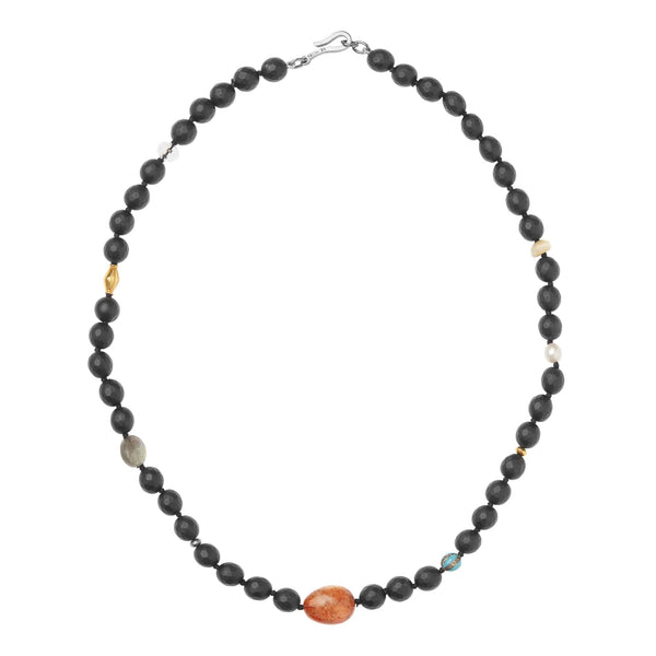 ileana makri Black Onyx Necklace 33 (47cm)