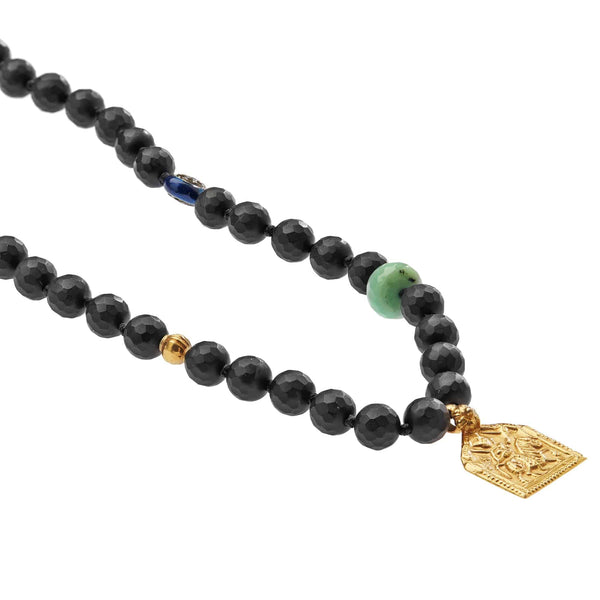 Ileana Makri Black Onyx Necklace 34 (50cm)