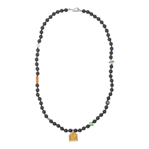 ileana makri Black Onyx Necklace 34 (50cm)
