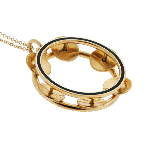 Ileana Makri Black Tambourine