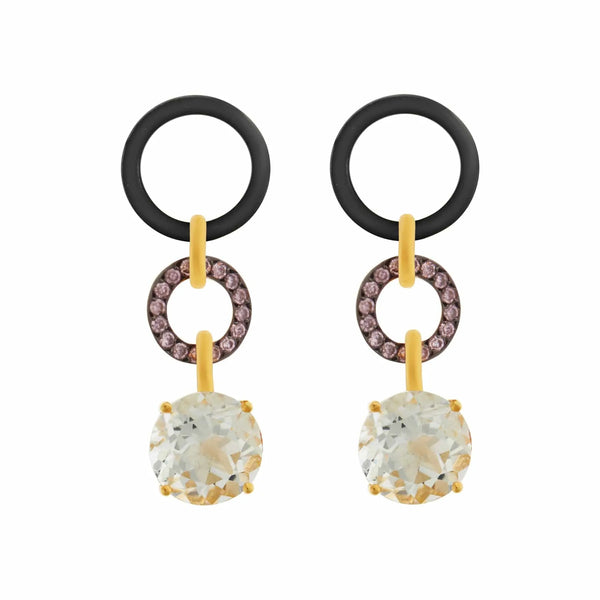 ileana makri Black Twist White Topaz