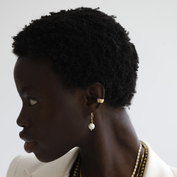 Ileana Makri Blaze Ear Cuff