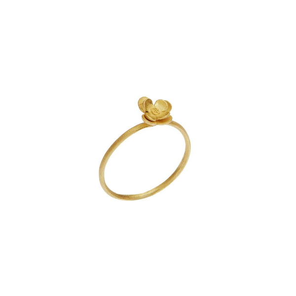 ileana makri Blooming Single Flower Ring