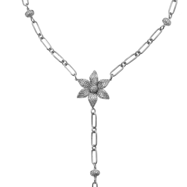 Ileana Makri Blossom Lariat Necklace W-D