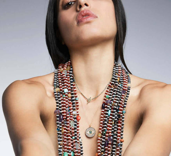 Ileana Makri Blue Diamond Riviera Necklace