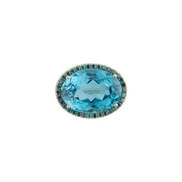 Ileana Makri Blue Mirage Ring