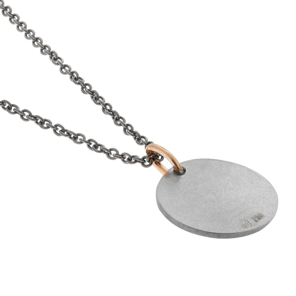 Ileana Makri Blue Sapphire Letter Pendant T-BS