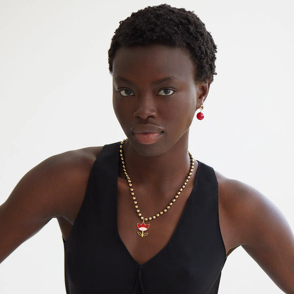 Ileana Makri Bubble Jade Green Amethyst