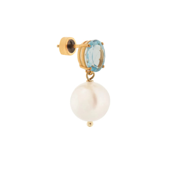 Ileana Makri Bubble Pearl Blue Topaz