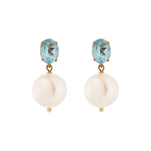ileana makri Bubble Pearl Blue Topaz