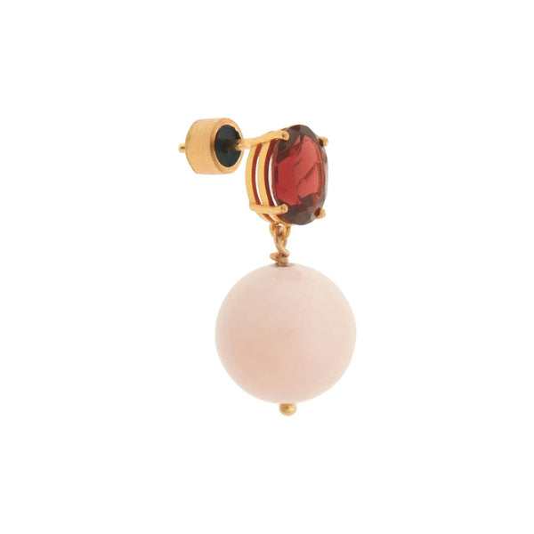 Ileana Makri Bubble Rose Quartz Garnet