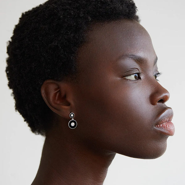 Ileana Makri Bubble Solitaire Black SLV