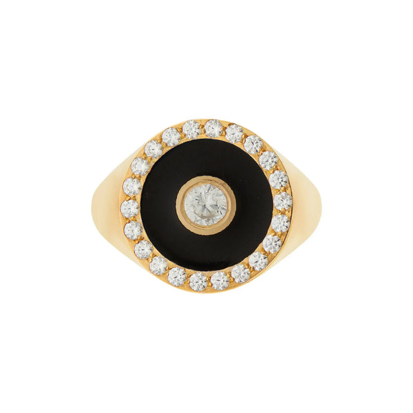 ileana makri Bubble Solitaire Enamel Ring