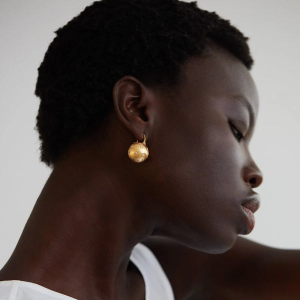 Ileana Makri Bubble Stardust Earrings Y9-YP