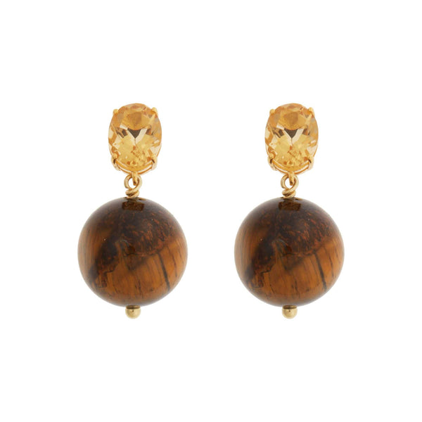ileana makri Bubble Tigers Eye Citrine