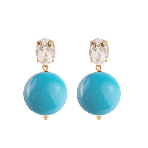 ileana makri Bubble Turquoise White Topaz