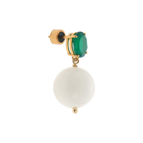 Ileana Makri Bubble White Onyx Agate