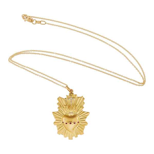 Ileana Makri Burning Heart Pendant