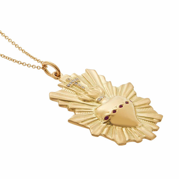 Ileana Makri Burning Heart Pendant