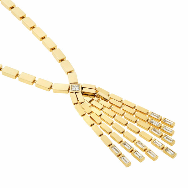 Ileana Makri Cascade Diamond Necklace Y-D