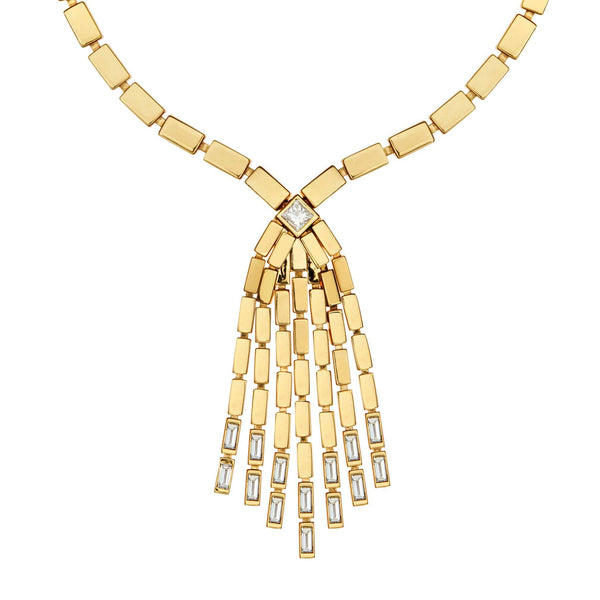 Ileana Makri Cascade Diamond Necklace Y-D