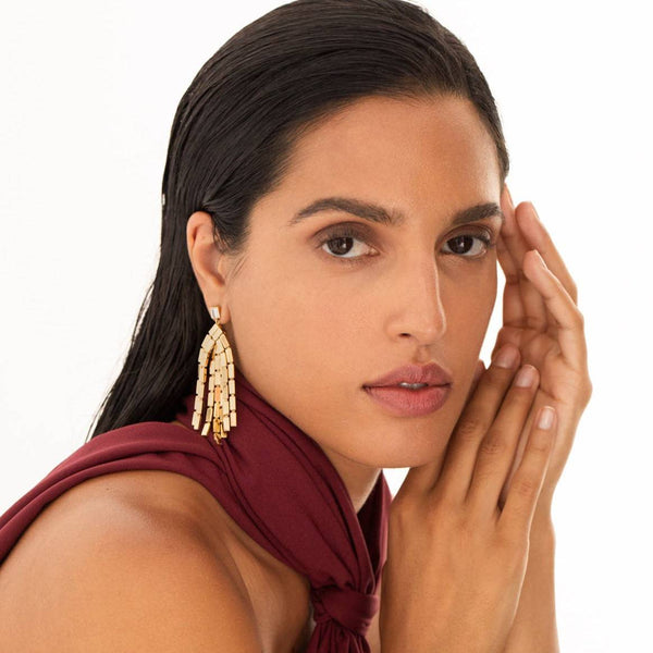 Ileana Makri Cascade Earrings Y-D