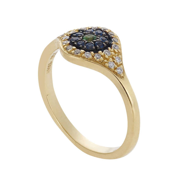 Ileana Makri Cats Eye Ring Y-D-BS-TS