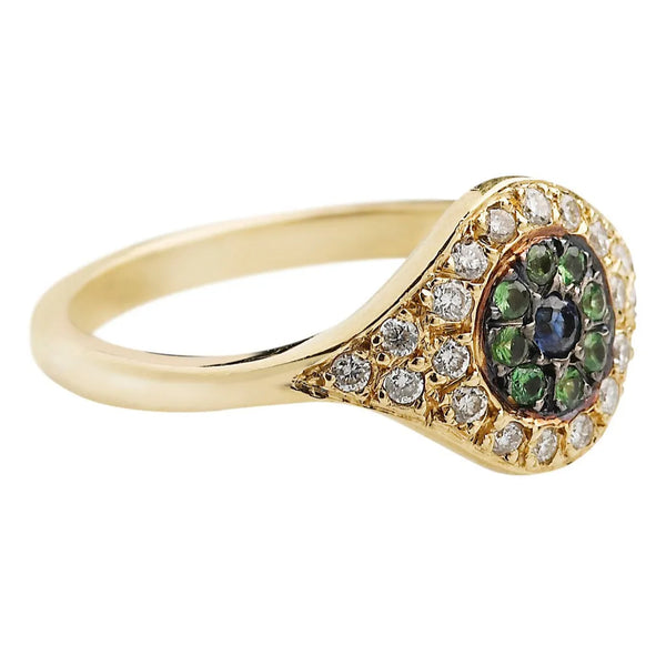 Ileana Makri Cats Eye Ring Y-D-Ts-Bs