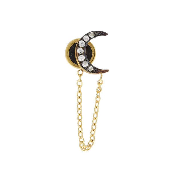 ileana makri Chained Moon Stud