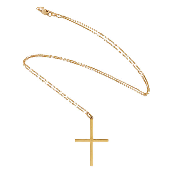 Ileana Makri Classic 18k Gold Cross