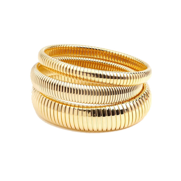 ileana makri Cobra Bracelet (set of 3)