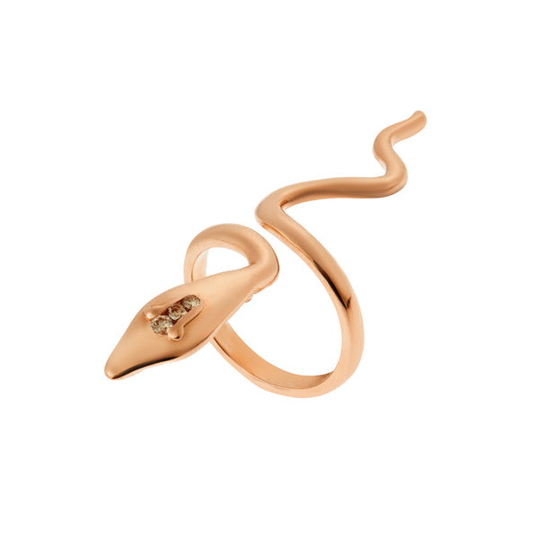 Ileana Makri Cobra Rose Gold P-CHD