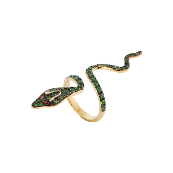 Ileana Makri Cobra Tsavorite Ring