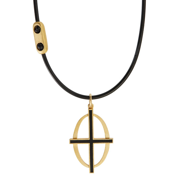 ileana makri Coda Cross Necklace YP-EN