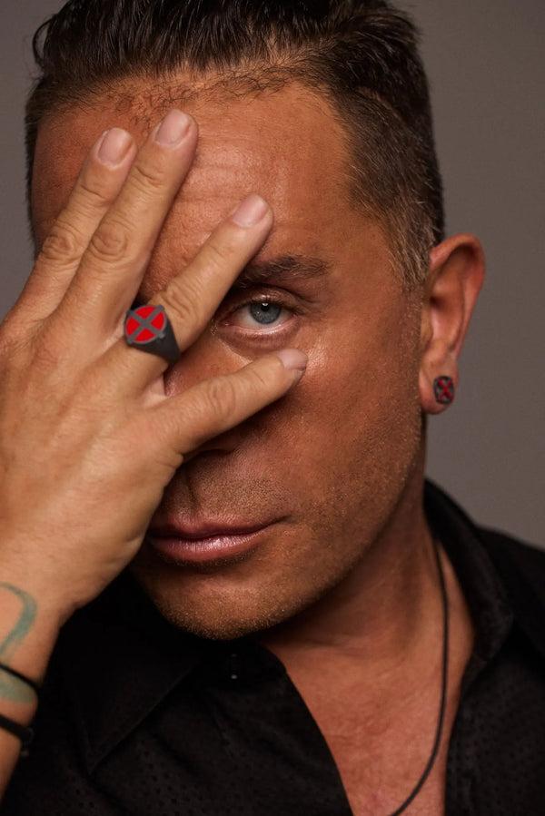 Ileana Makri Coda Ring OX-EN-RED