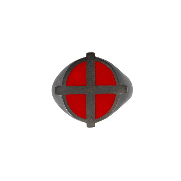 Ileana Makri Coda Ring OX-EN-RED