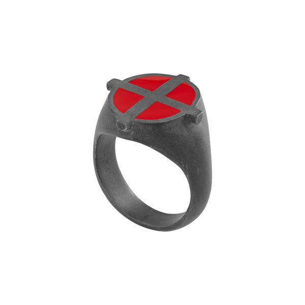 ileana makri Coda Ring OX-EN-RED
