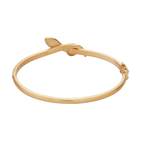 Ileana Makri Coiled Snake Gold Bangle