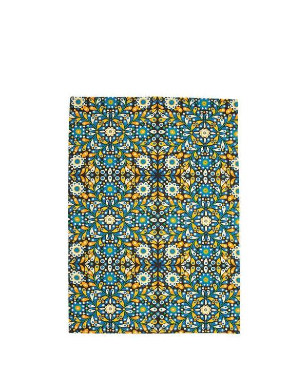 Ileana Makri Confetti Blu Dishtowel In Cotton