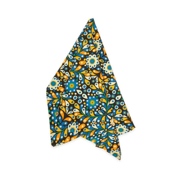 ileana makri Confetti Blu Dishtowel in Cotton