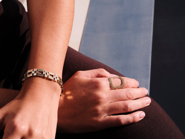 Ileana Makri Crossroad Bracelet Y-D