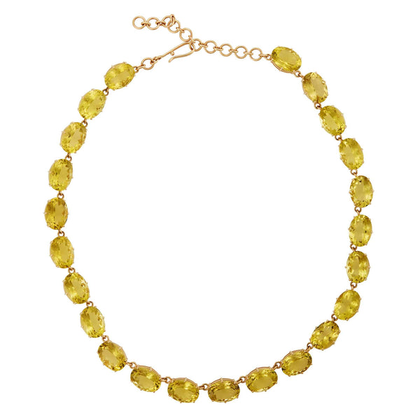 ileana makri Crown Necklace Lemon Quartz