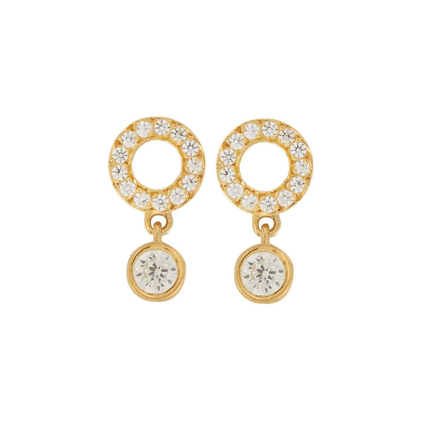 ileana makri Crystal Drop Studs